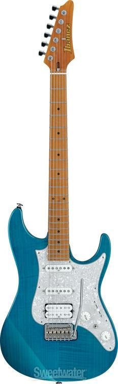 Ibanez Prestige AZ2204F - Transparent Aqua Burst