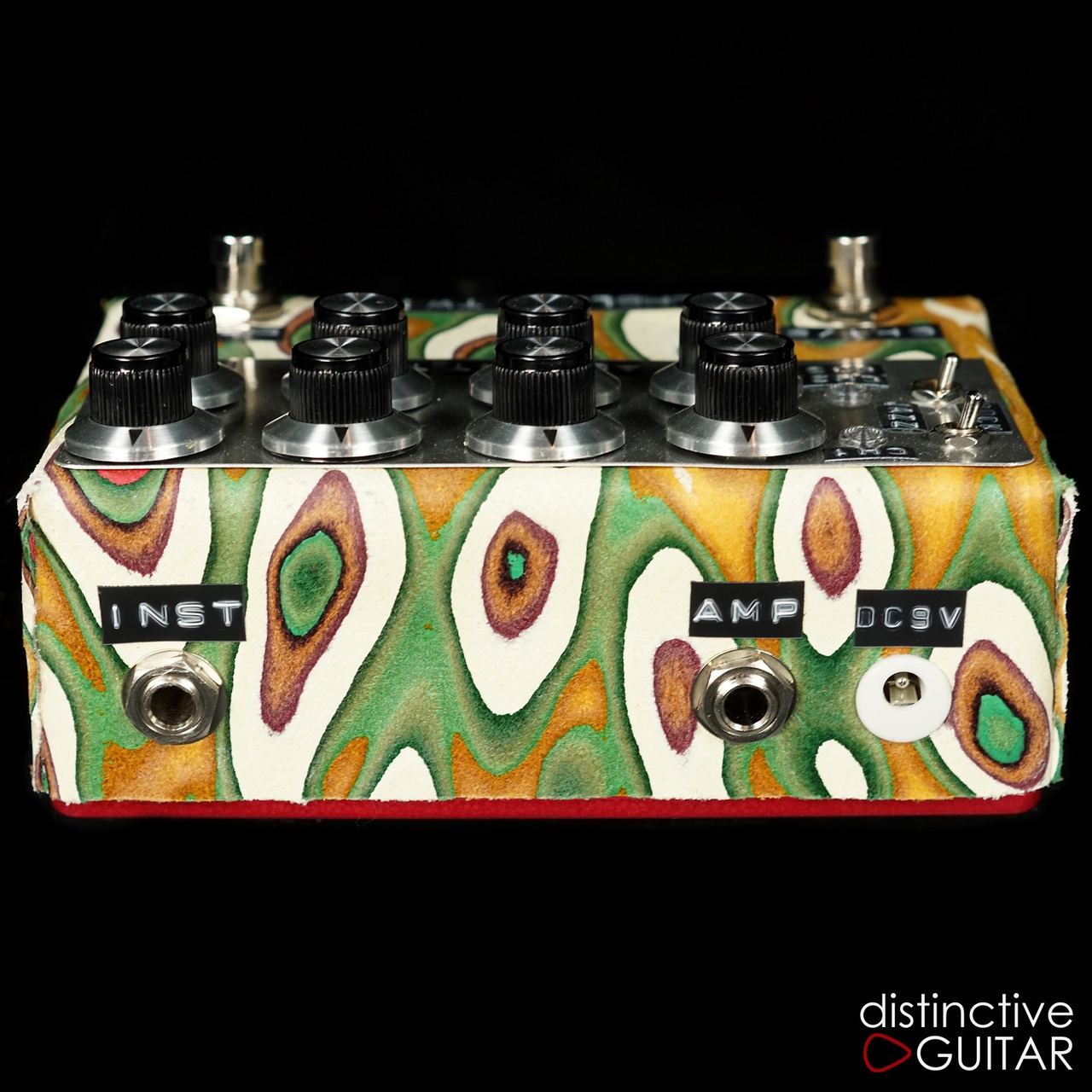 Shins Music Dumbloid Twin RF Special / EJ ODS Sukimo Leather Red FLower #1217