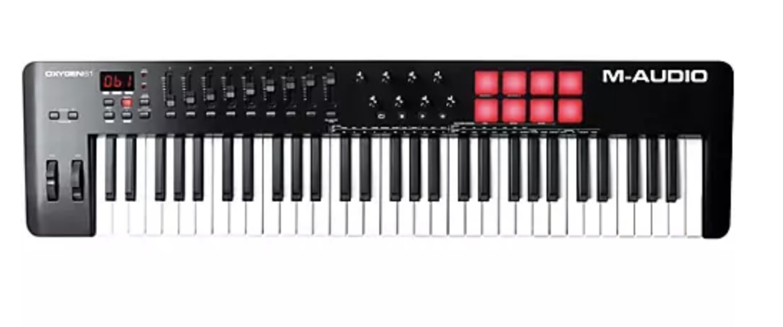 M-Audio OXYGEN 61 MKV 61-Key USB Midi Controller