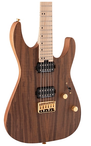 Charvel Pro-Mod DK24 HH HT M Mahogany with Figured Walnut Natural
