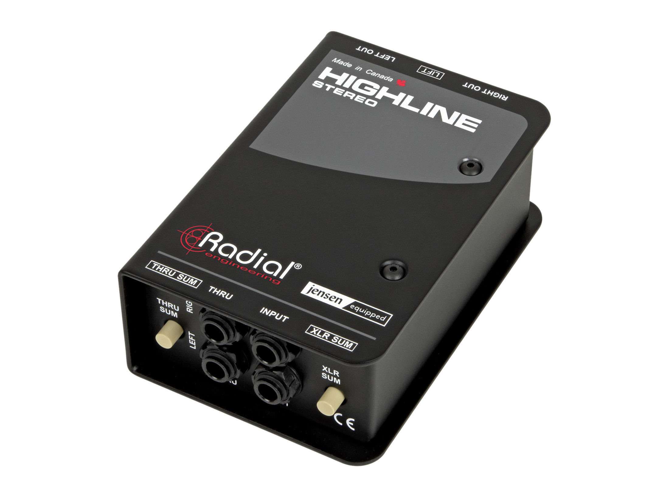 Radial Engineering Highline Stereo Passive Line Isolator