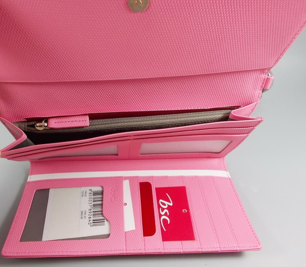 กระเป๋าสตางค์ bsc ม่วง-ชมพู ใหม่ แท้