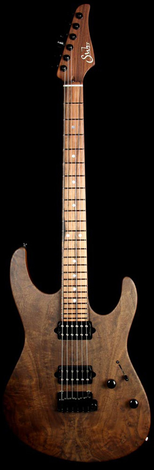 Suhr Modern Claro Walnut Chambered Electric Guitar Natural Oil