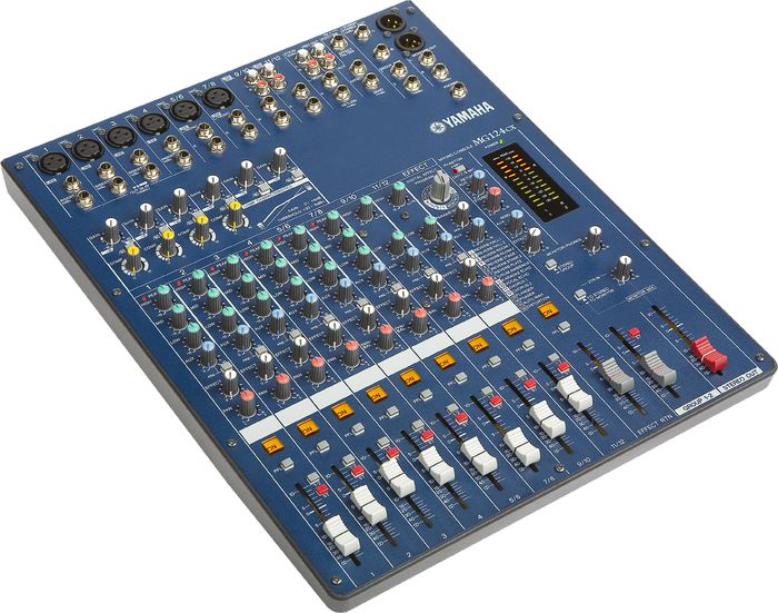 Yamaha MG124CX 12-Input Stereo Mixer with Compression and Effects