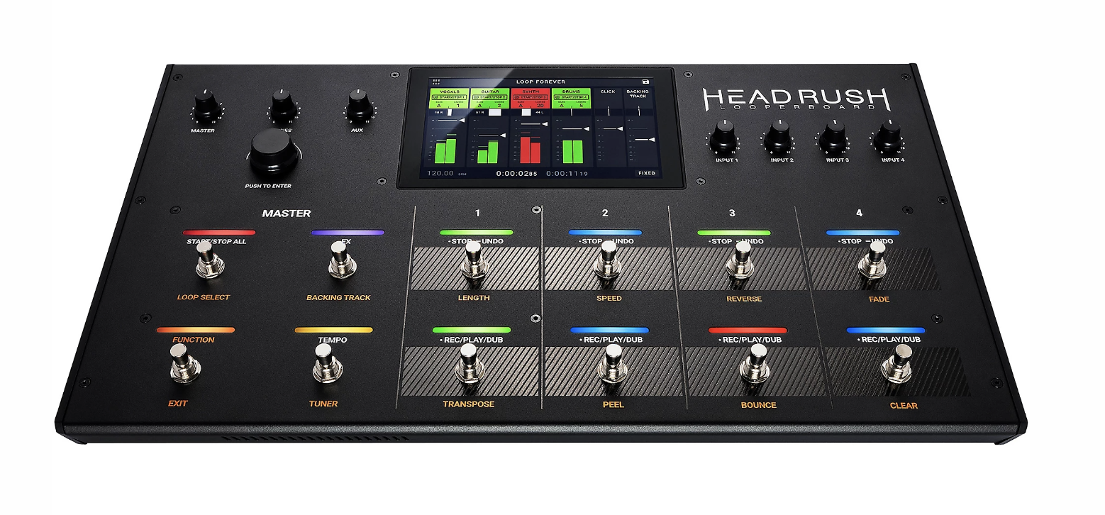 HeadRush Looperboard Looper Effects Processor Pedal