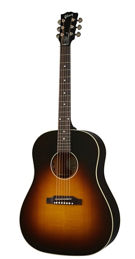 Gibson Slash J-45 Acoustic Electric Vermillion Burst , November Burst