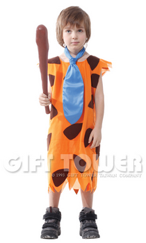 ชุดแฟนซีเด็ก มนุษย์หินฟลิ้นท์สโตนส์ Flintstone มีขนาด M, L, XL