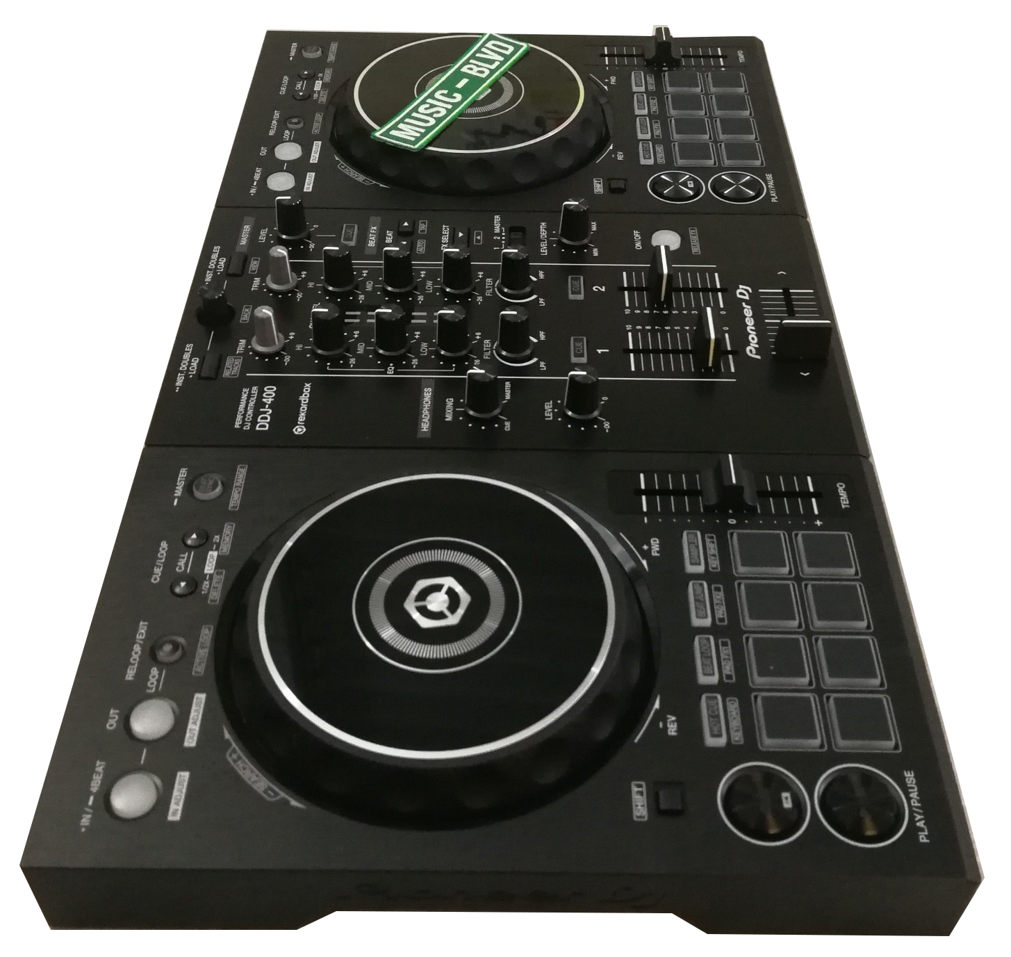 Pioneer DJ DDJ-400 2-deck Rekordbox DJ Controller
