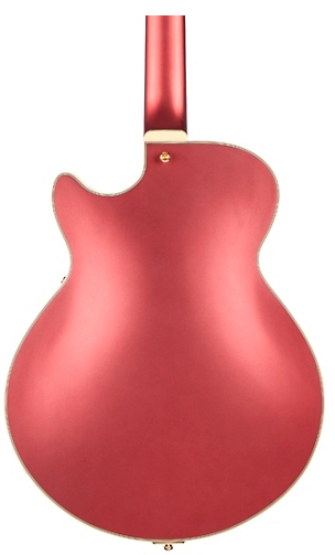 D Angelico Deluxe Series SS Semi-Hollow Electric Guitar USA Seymour Duncan Humbuckers Stairstep Tailpiece Matte Wine