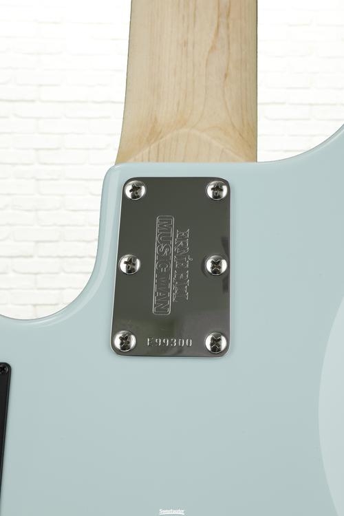 Ernie Ball Music Man Stingray 5 HH - Powder Blue, Rosewood Fingerboard