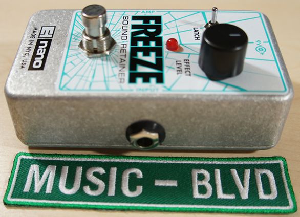 Electro-Harmonix Freeze Sound Retainer Compression Guitar Effects Pedal