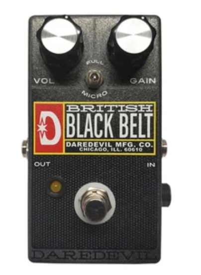 Daredevil Pedals British Black Belt - Black