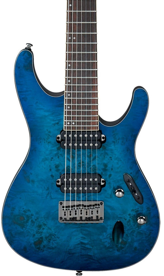 Ibanez S Series S7721PB 7-String Electric Guitar