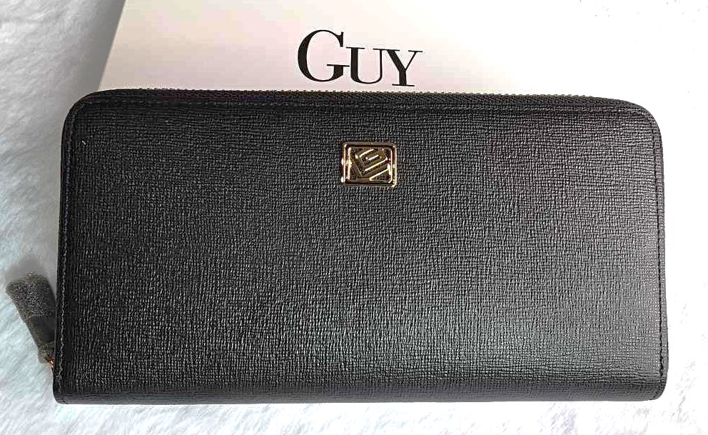 กระเป๋าสตางค์ Guy Laroche ดำ ใหม่ แท้