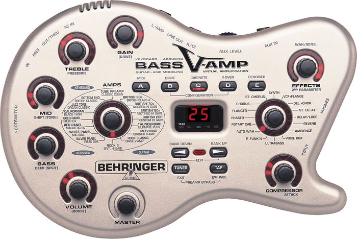 Behringer Bass V-AMP Modeling Preamp