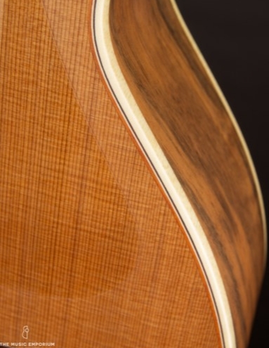 Lowden Wee WL-35 12-Fret Walnut & Driftwood Cedar Natural/Blonde