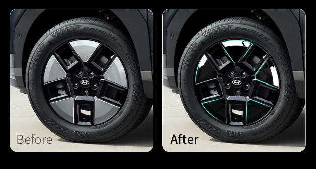 ฝาครอบล้อ Hyundai SANTA FE Hybrid ฮุนได ซานตา เฟ่