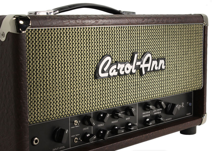 Carol-Ann TripR Head in Brown Ostrich