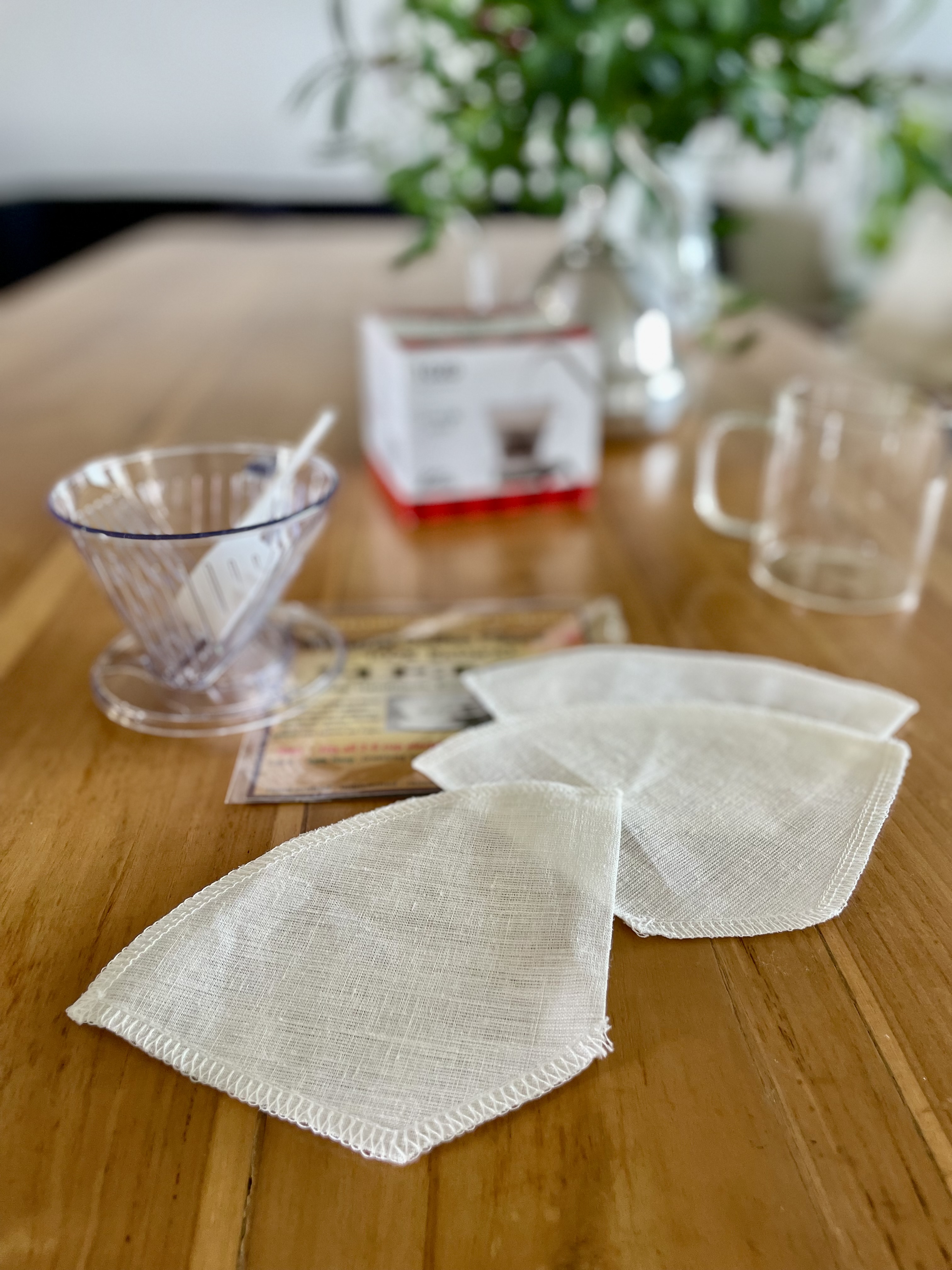 ที่กรองกาแฟสด #2 Melitta, Kalita 102 แบบคางหมู แพ็ก 3 ชิ้น