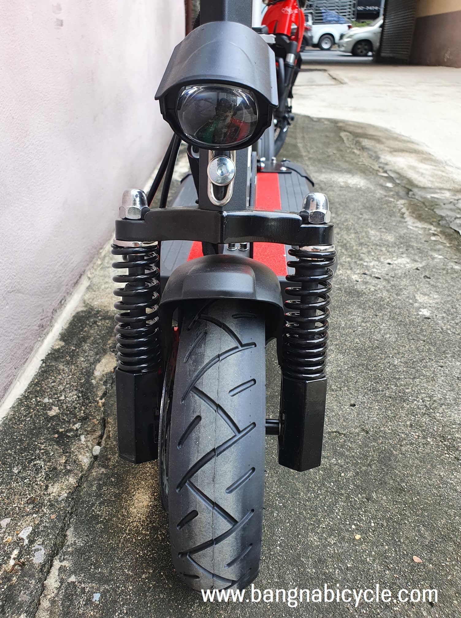 สกู๊ตเตอร์ไฟฟ้าใช้ได้ทั้งนั่งและยืน SHADOW X1 500W มีไฟเลี้ยว ไฟเบรค