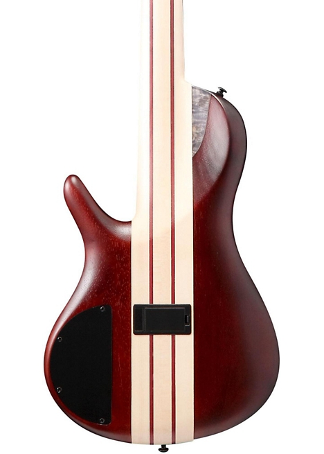 Ibanez Workshop SR Cerro Singlecut 5 String Electric Bass Guitar - Deep Twilight Flat