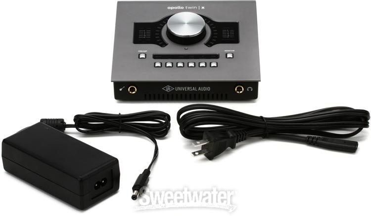 Universal Audio Apollo Twin X QUAD 10x6 Thunderbolt Audio Interface with UAD DSP