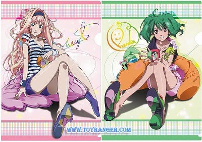 แฟ้ม Macross Frontier SET A (2แบบ,แท้)