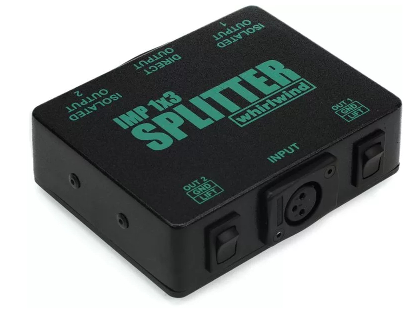 Whirlwind SP1X3 1 In 3 Out Microphone Splitter