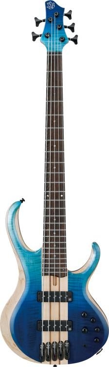 Ibanez Limited Edition 20th Anniversary BTB20TH5 5-String - Blue Reef Gradation Low Gloss