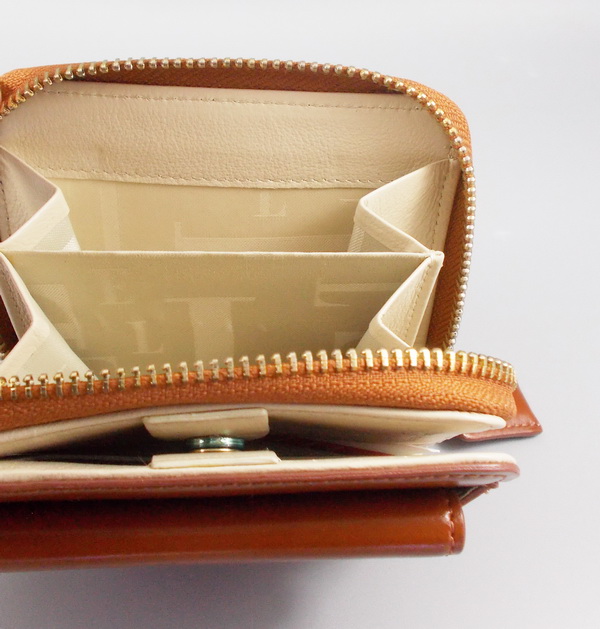 กระเป๋าสตางค์ ELLE น้ำตาล ใหม่ แท้