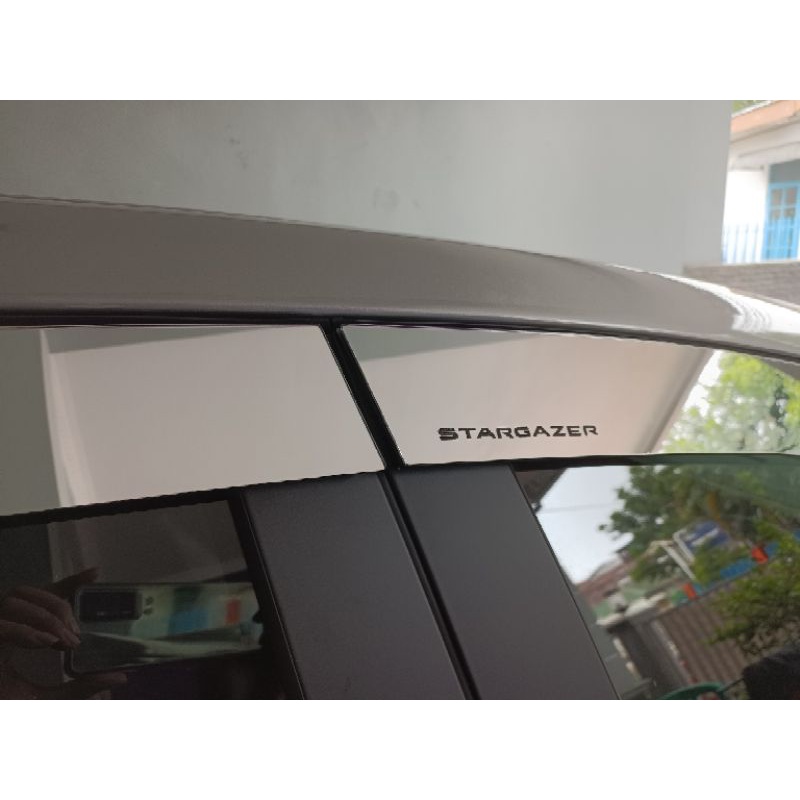 คิ้วกันสาด Hyundai Stargazer "Morvell" รุ่นแบนเรียบ