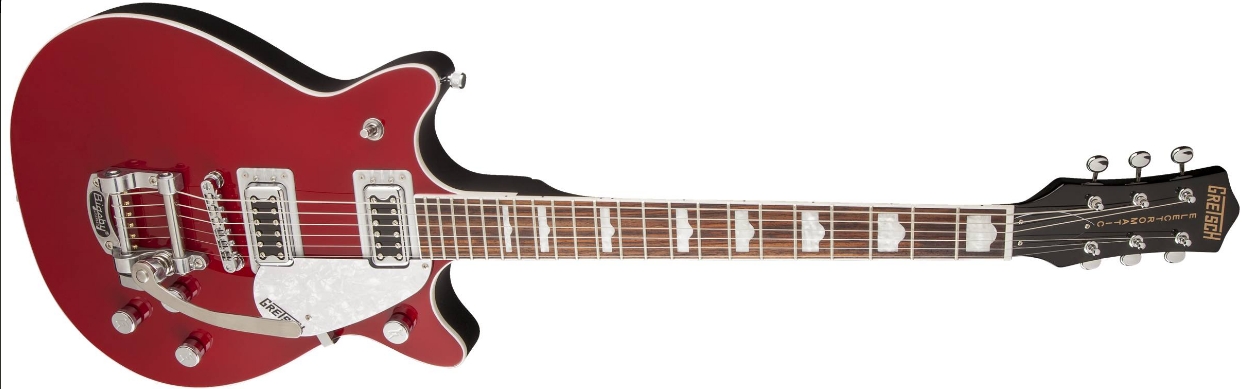 Gretsch G5441T DOUBLE JET WITH BIGSBY , ROSEWOOD FINGERBOARD, FIREBIRD RED
