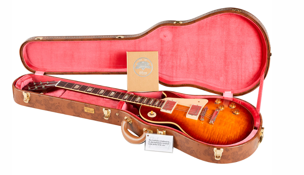 Gibson Custom Murphy Lab 1959 Les Paul Standard Reissue Ultra Light Aged Electric Guitar Factory Burst