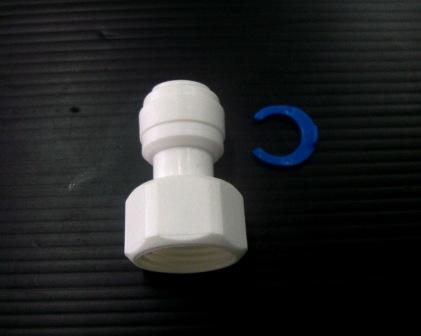 ข้อต่อตรง (3/8FIP x 1/4OD) Plastic สวมเร็ว Speed Fit 50 pcs.