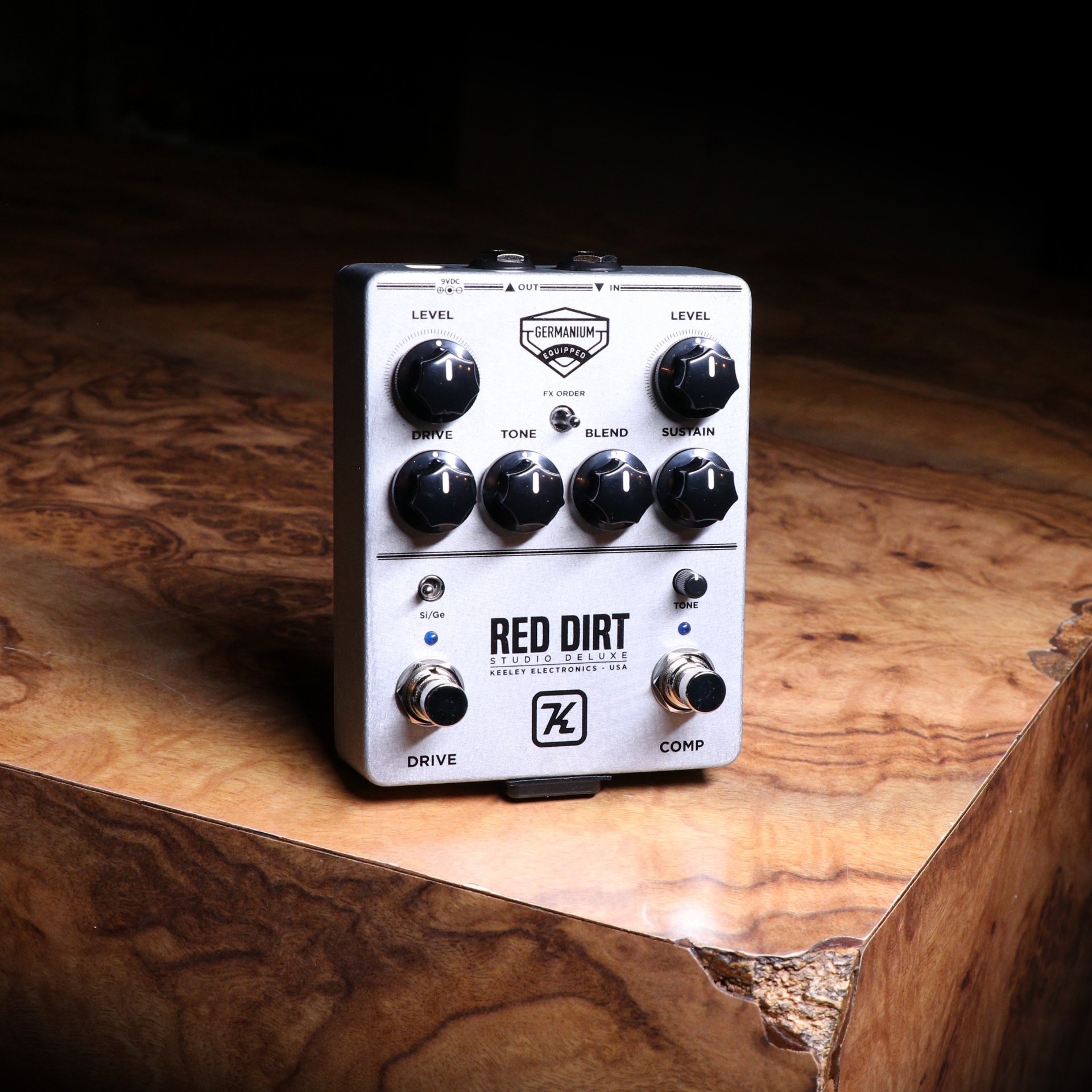 Keeley Red Dirt Studio Deluxe Compressor + Overdrive