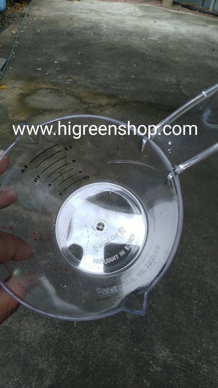 ถ้วยตวงใสPSขนาด 400 CC.มีด้ามจับ