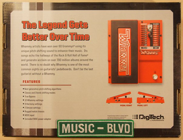 DigiTech Whammy Pitch-Shifting Guitar Effects Pedal