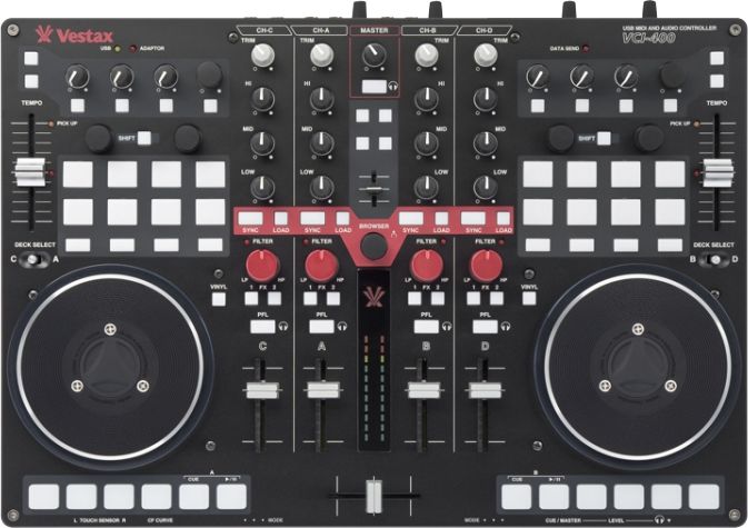 Vestax VCI-400 Professional MIDI & Audio Controller