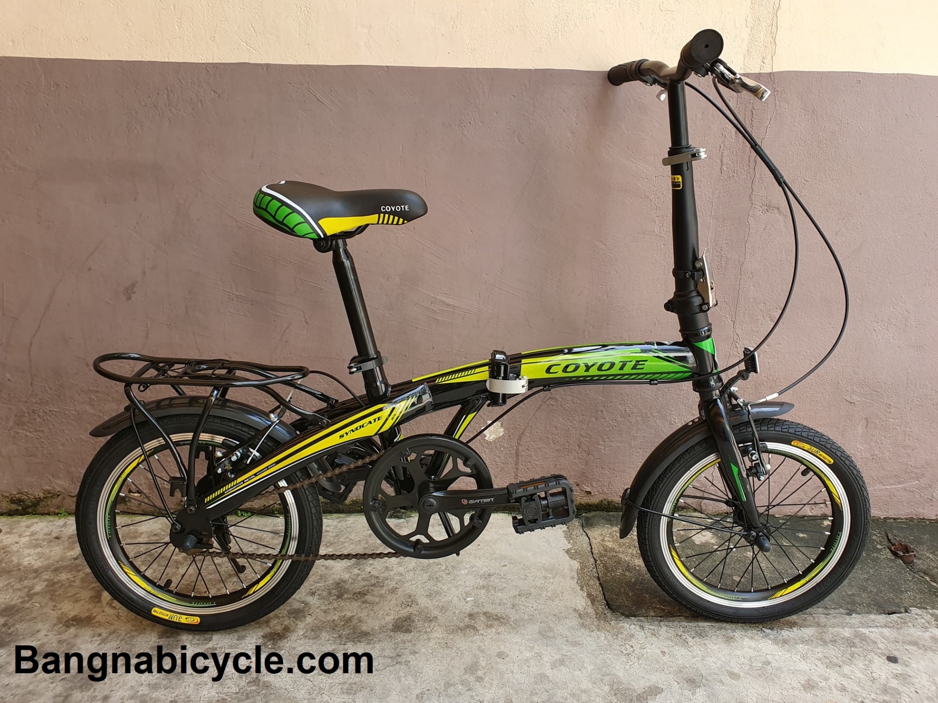 รถพับ 16 นิ้ว Coyote Synocate