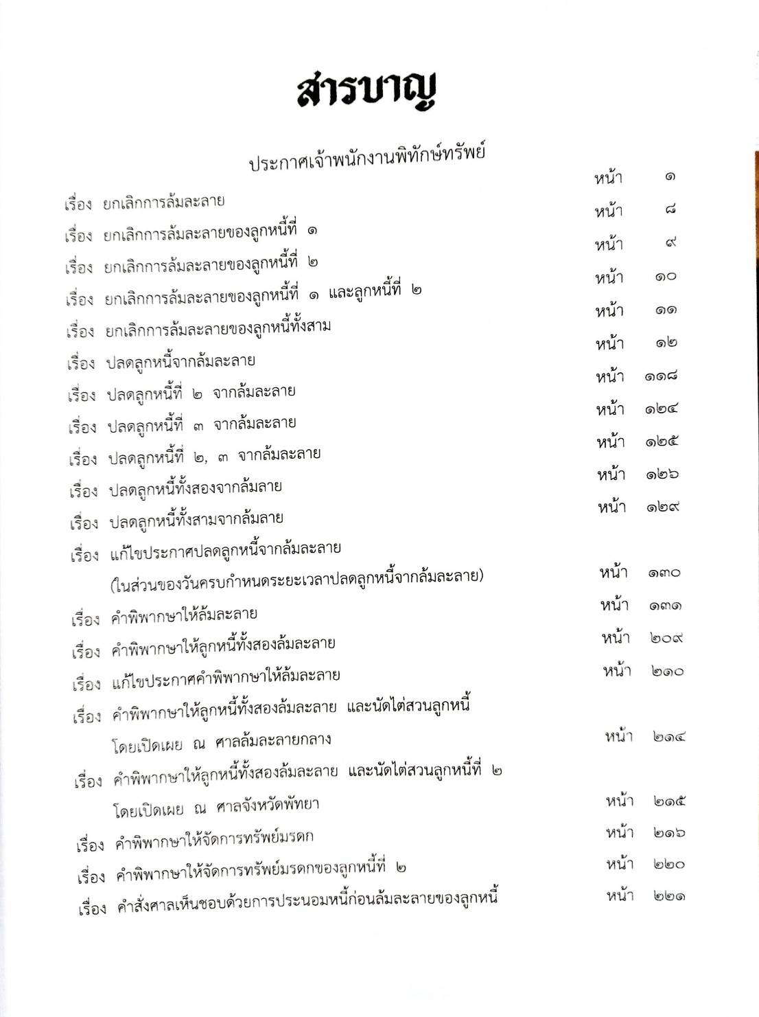 กฎหมายออกใหม่ ตอนที่ 19/66 22 ประกาศเจ้าพนักงานพิทักษ์ทรัพย์