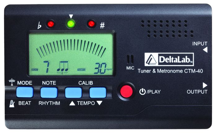 DeltaLab CTM-40 Tuner and Metronome