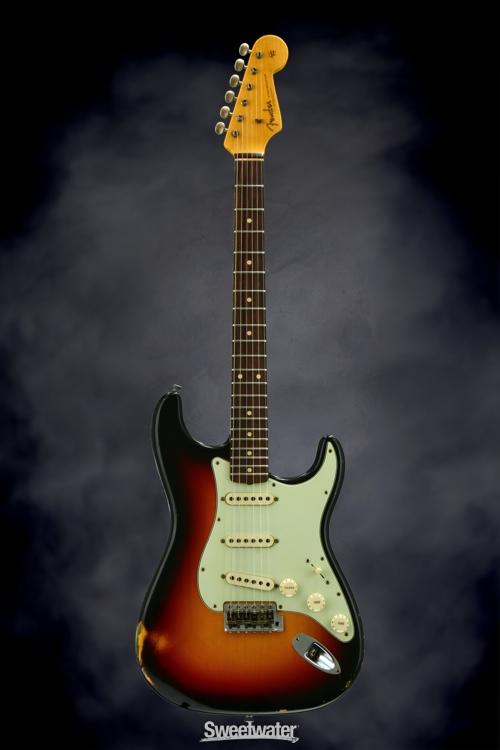 Fender Custom Shop 1961 Relic Stratocaster - 3-color Sunburst, 2016 Collection