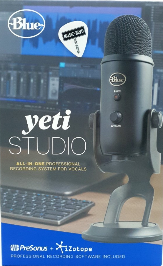 Blue Microphones Yeti Studio Blackout USB Condenser Microphone
