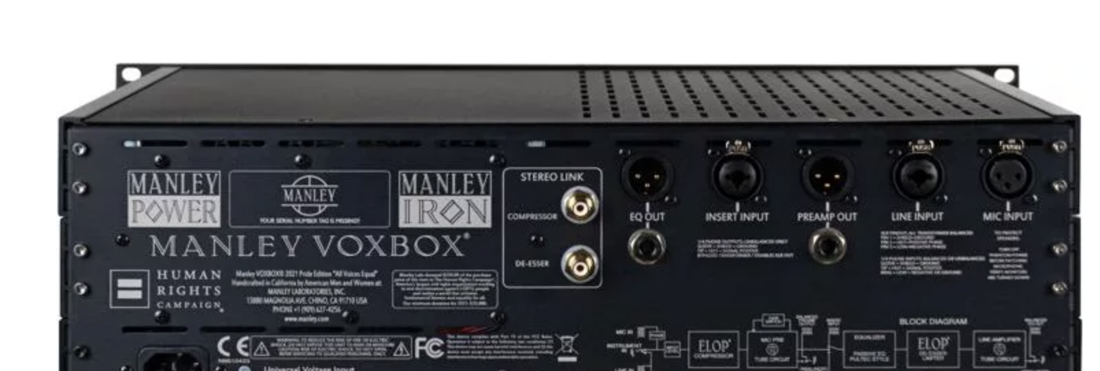 Manley VOXBOX Tube Channel Strip