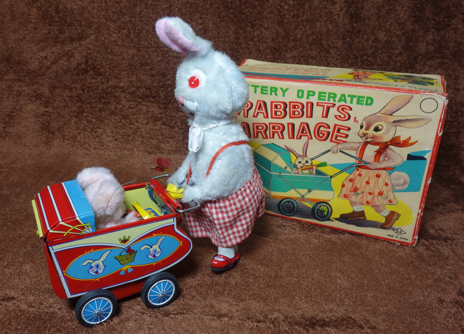 50s S&E Rabbits and the Carriage Battery Toy
