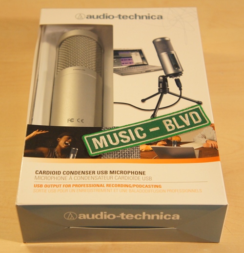 Audio-Technica ATR2500-USB Side-Address USB Microphone w/ Headphone Monitor