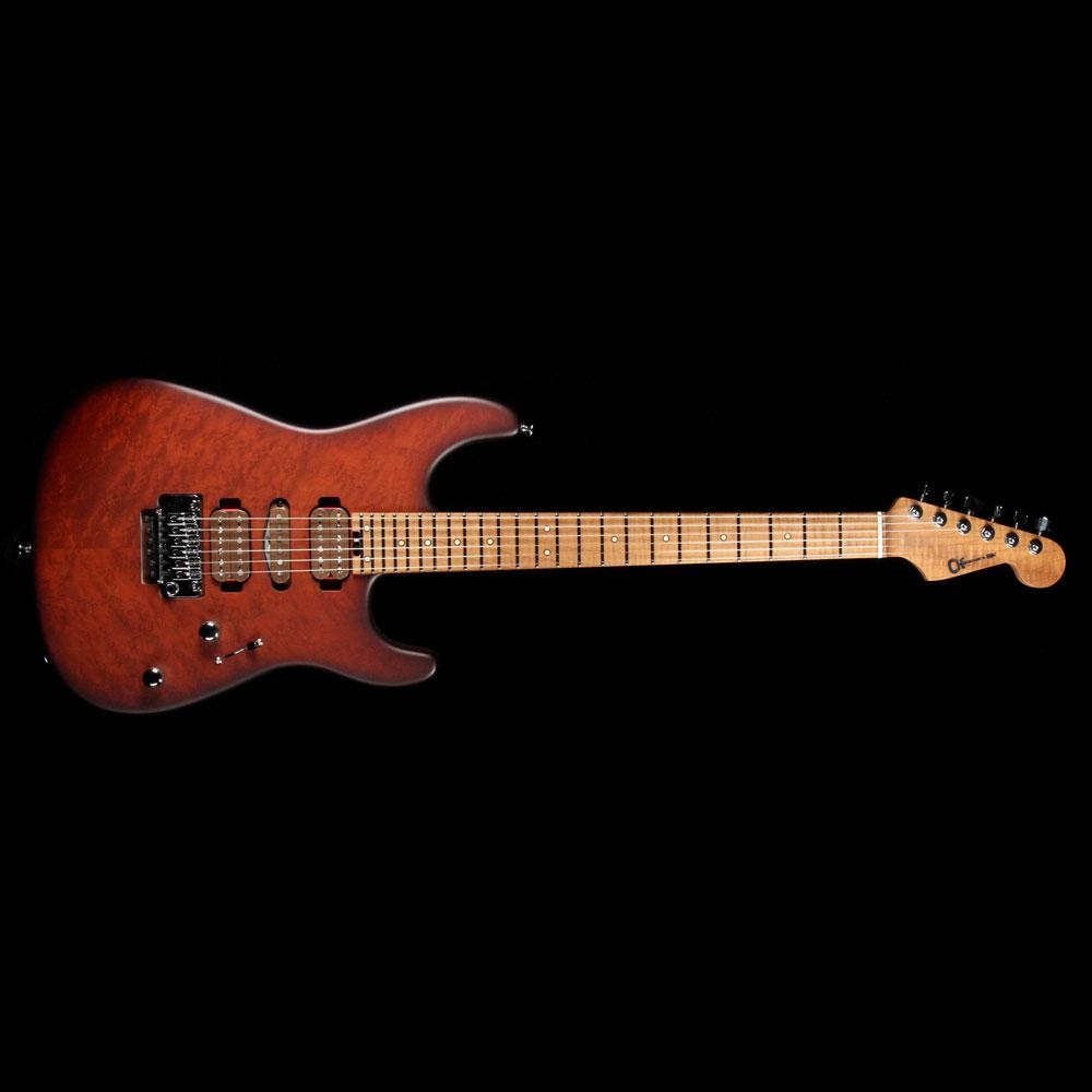 Charvel Guthrie Govan Signature Caramelized Ash HSH Limited Edition - Britannica Red