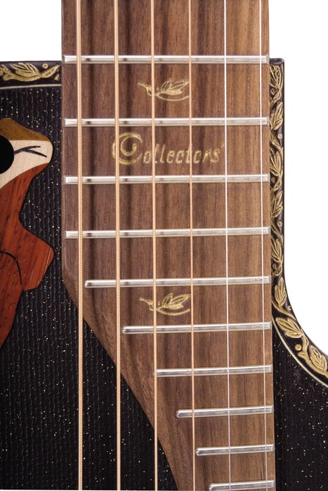 Ovation Adamas 2008 Collector's Edition Acoustic-Electric Guitar(Black)