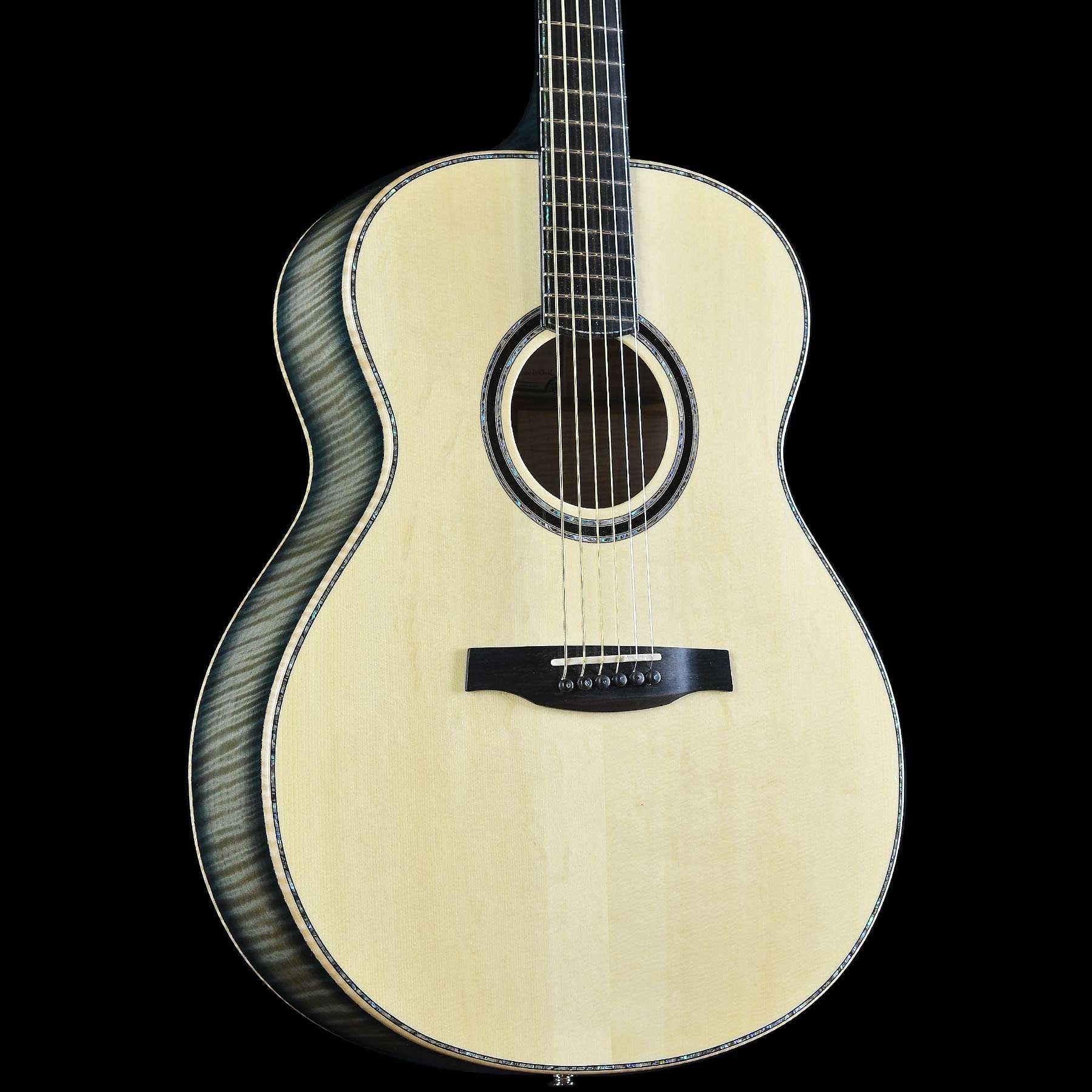 PRS Private Stock Acoustic Tonare Grand Green Nightshade Smoked Burst Maple