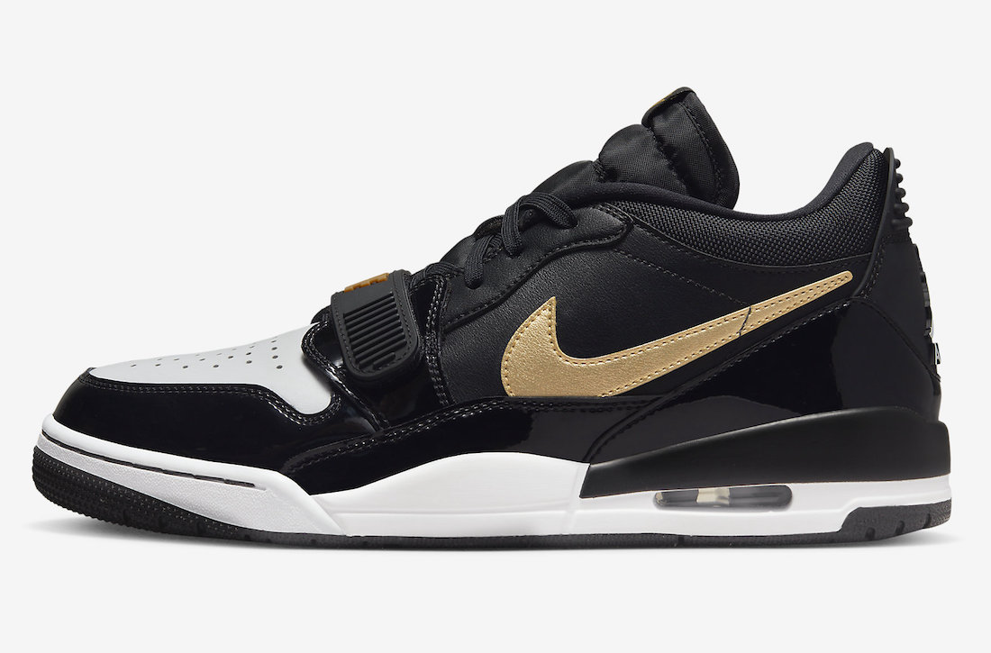 Nike Air Jordan Legacy 312 Low 'Black Metallic Gold'
